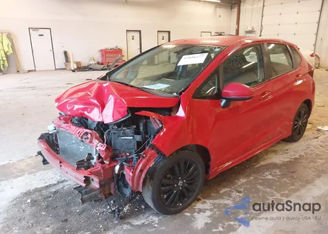 2019 Honda Fit Sport из США, поврежденный, VIN 3HGGK5H66KM728311